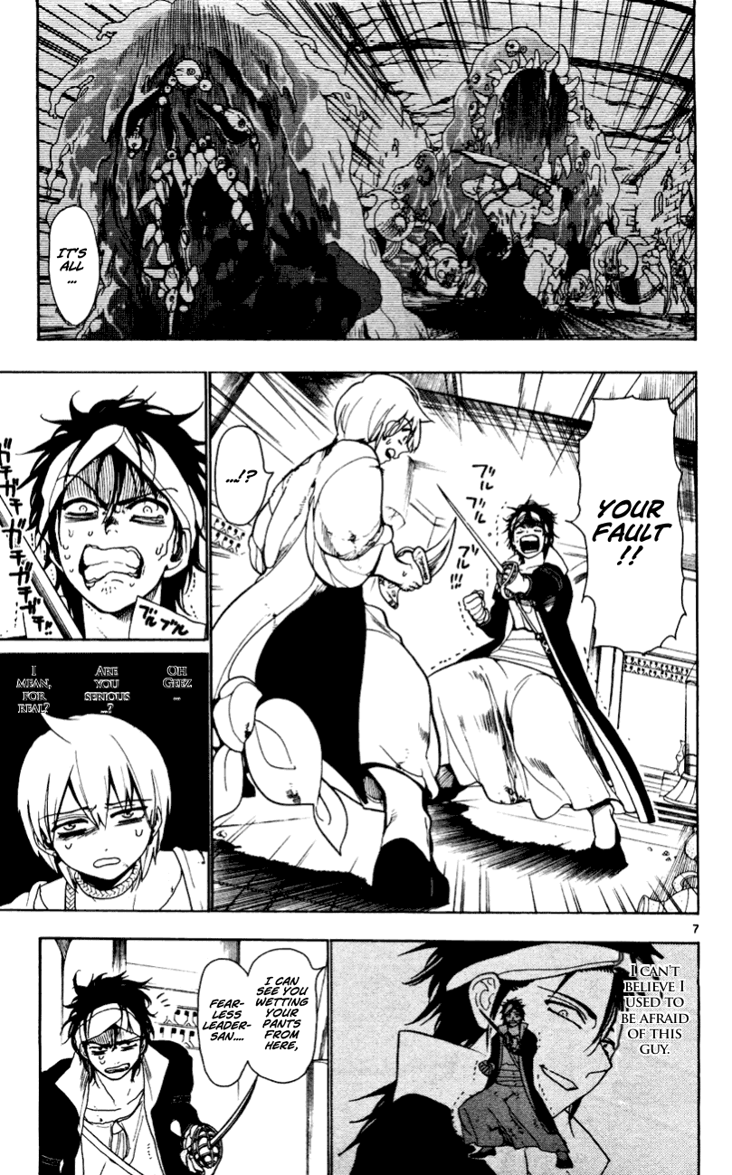 Magi - Labyrinth of Magic Chapter 12 page 8 - Chapter 12: Place That Strains Life