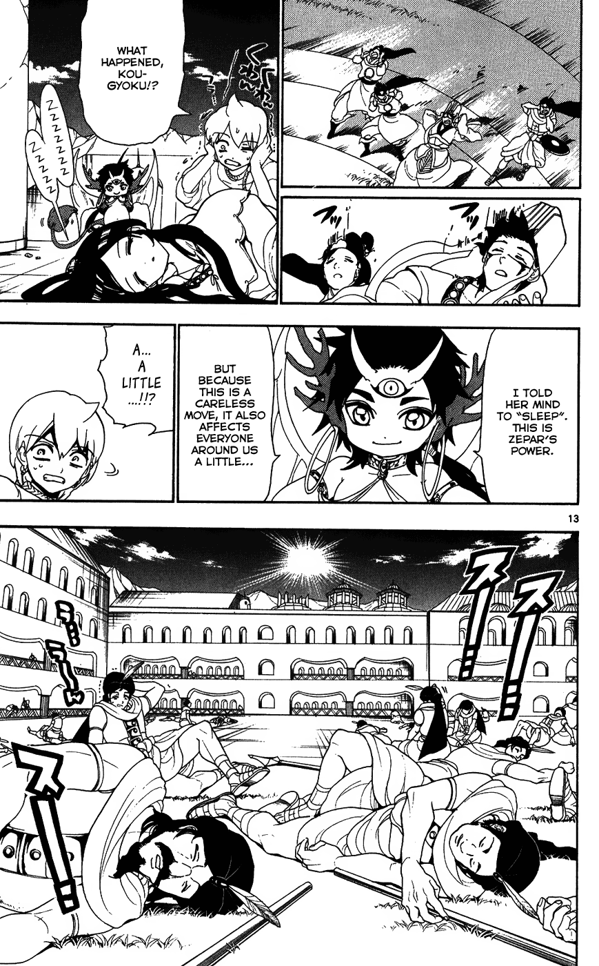 Magi - Labyrinth of Magic Chapter 120 page 14 - Chapter 120: Zepar