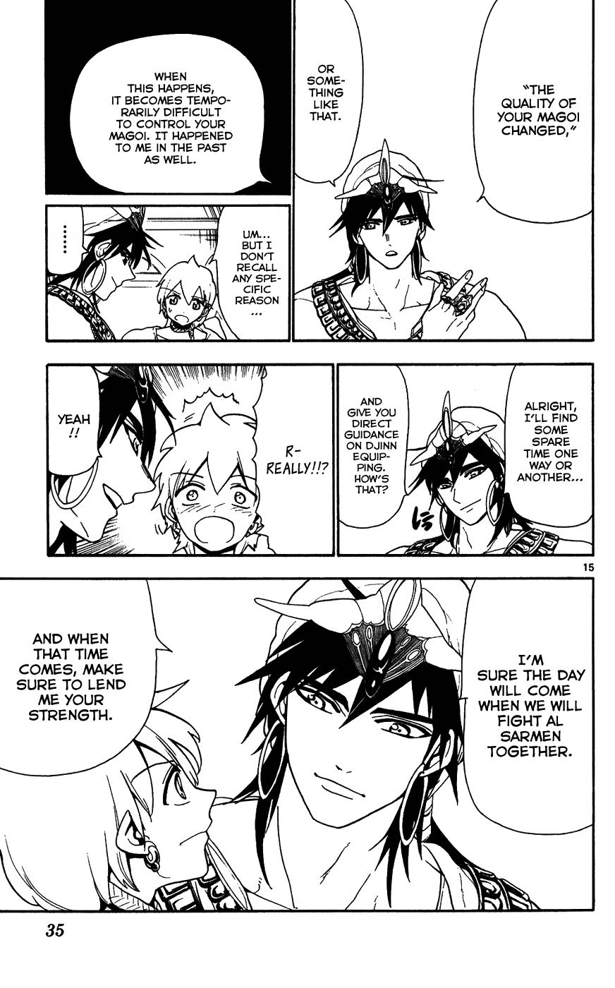 Magi - Labyrinth of Magic Chapter 120 page 16 - Chapter 120: Zepar