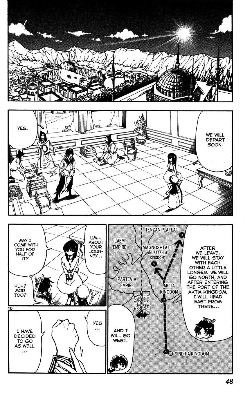 Magi - Labyrinth of Magic Chapter 121 page 11 - Chapter 121: Departure