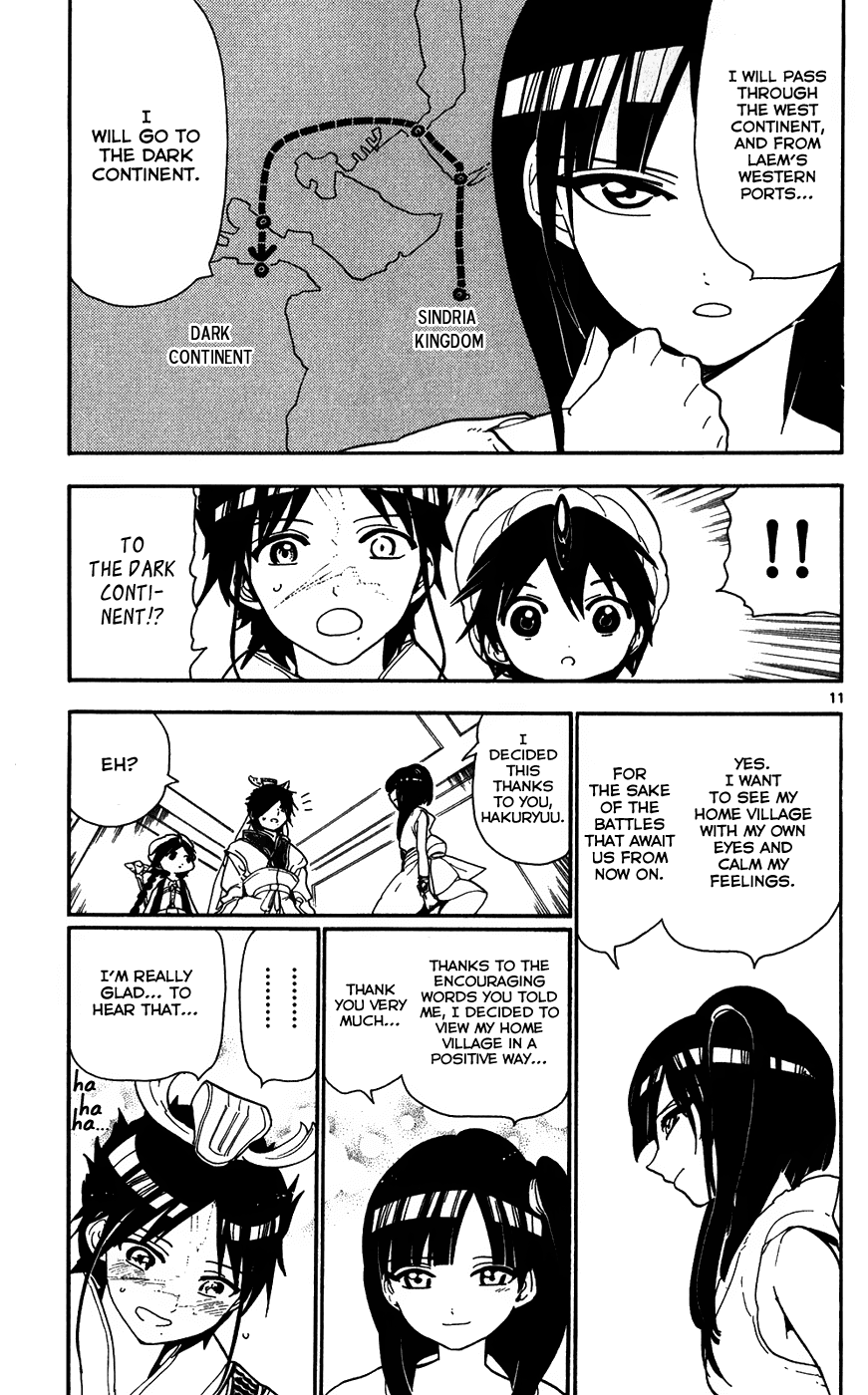 Magi - Labyrinth of Magic Chapter 121 page 12 - Chapter 121: Departure