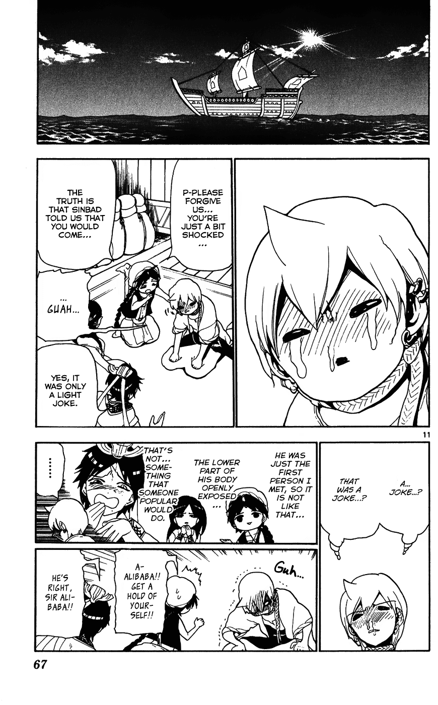 Magi - Labyrinth of Magic Chapter 122 page 13 - Chapter 122: The Journey By Boat