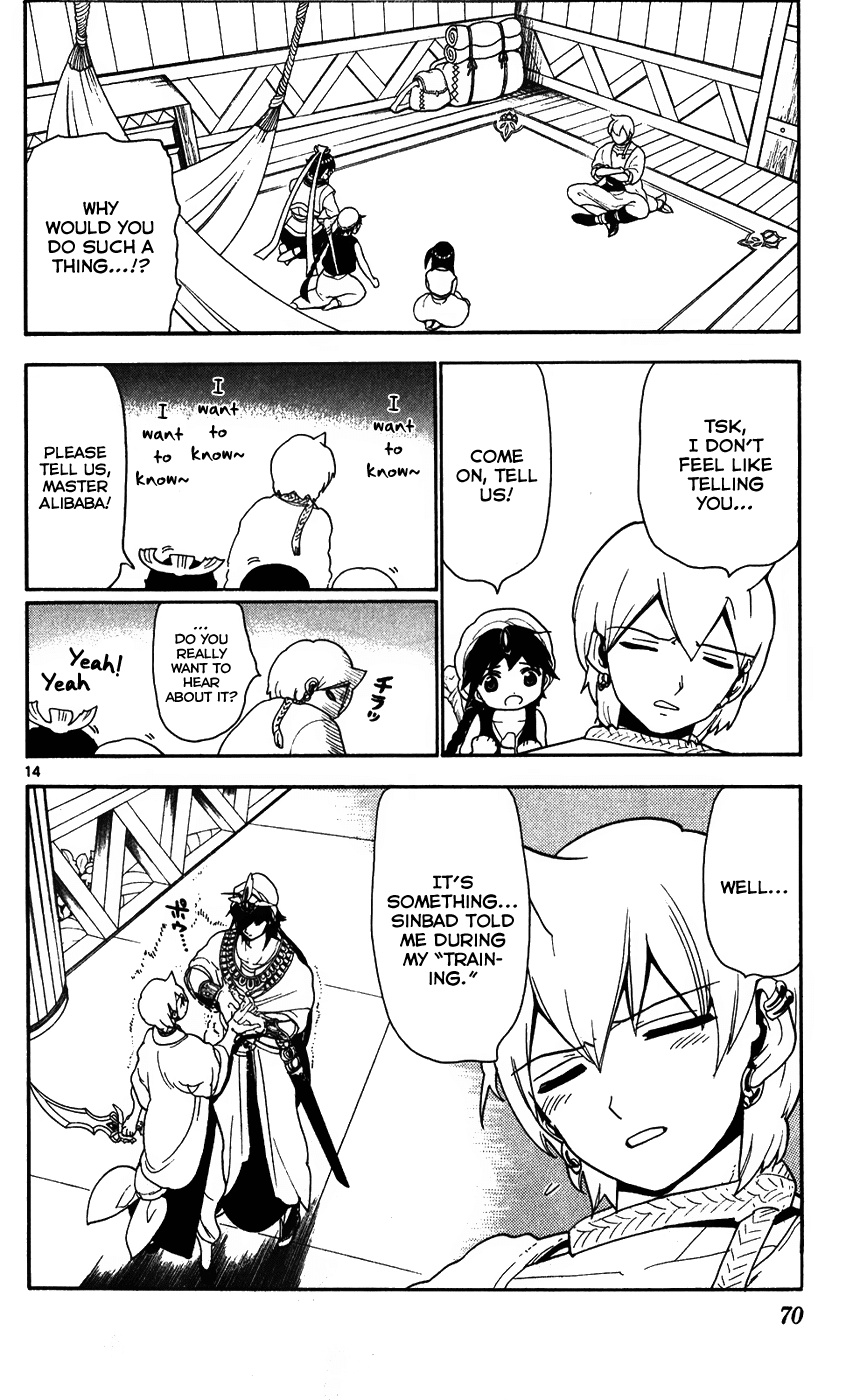 Magi - Labyrinth of Magic Chapter 122 page 16 - Chapter 122: The Journey By Boat