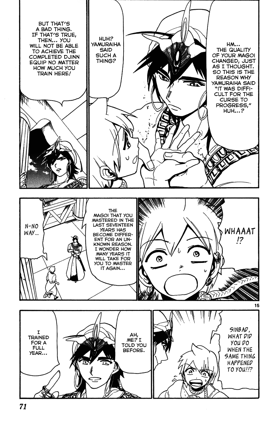 Magi - Labyrinth of Magic Chapter 122 page 17 - Chapter 122: The Journey By Boat