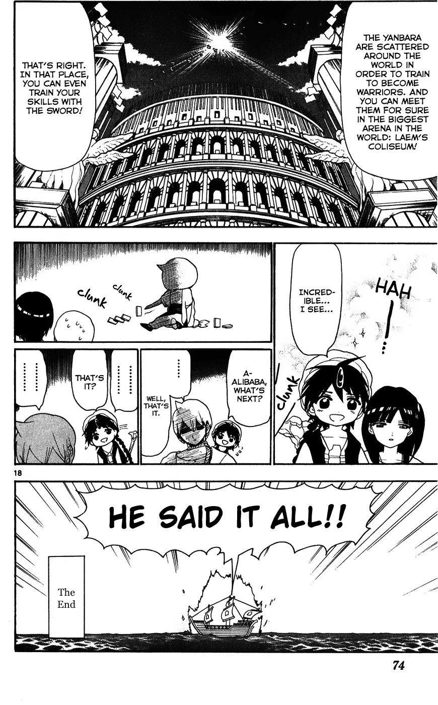 Magi - Labyrinth of Magic Chapter 122 page 20 - Chapter 122: The Journey By Boat