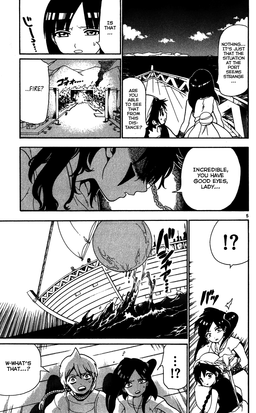 Magi - Labyrinth of Magic Chapter 123 page 7 - Chapter 123: Pirates