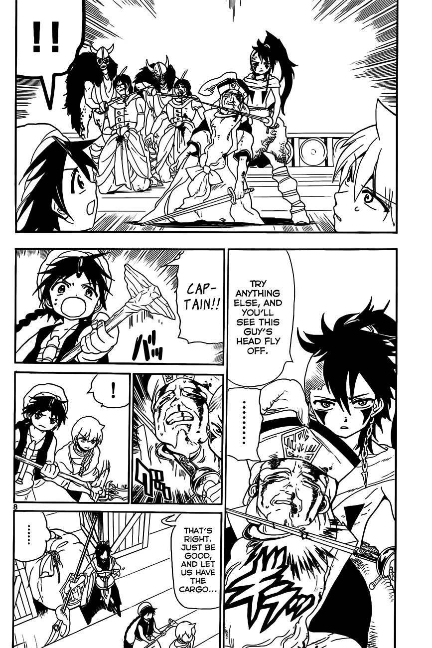 Magi - Labyrinth of Magic Chapter 124 page 10 - Chapter 124: Zagan's Activation