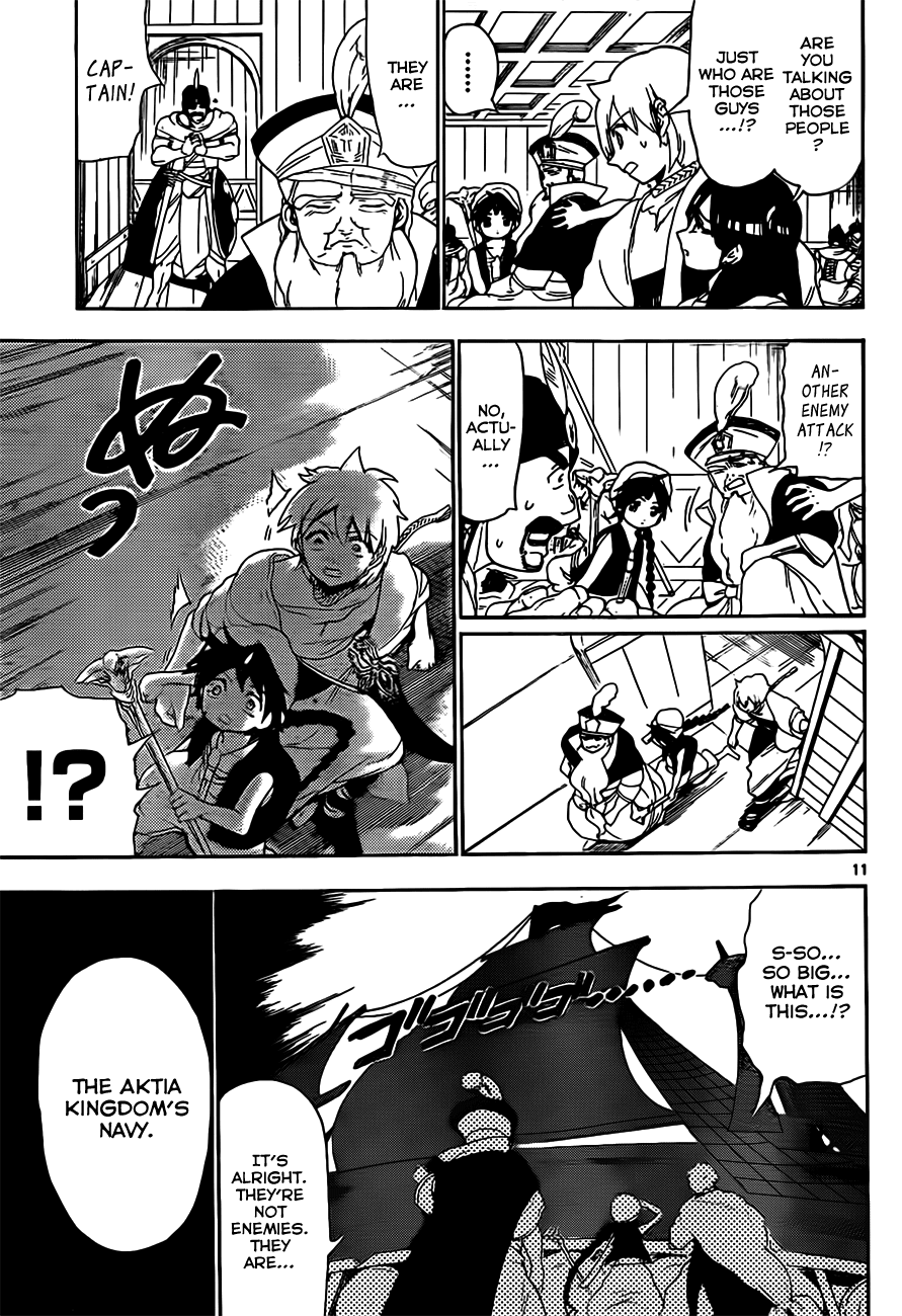 Magi - Labyrinth of Magic Chapter 124 page 13 - Chapter 124: Zagan's Activation