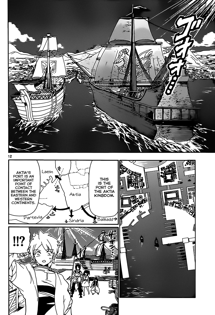 Magi - Labyrinth of Magic Chapter 124 page 14 - Chapter 124: Zagan's Activation