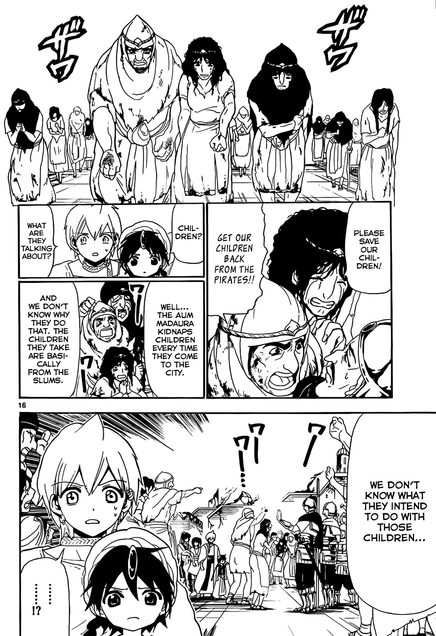 Magi - Labyrinth of Magic Chapter 124 page 18 - Chapter 124: Zagan's Activation
