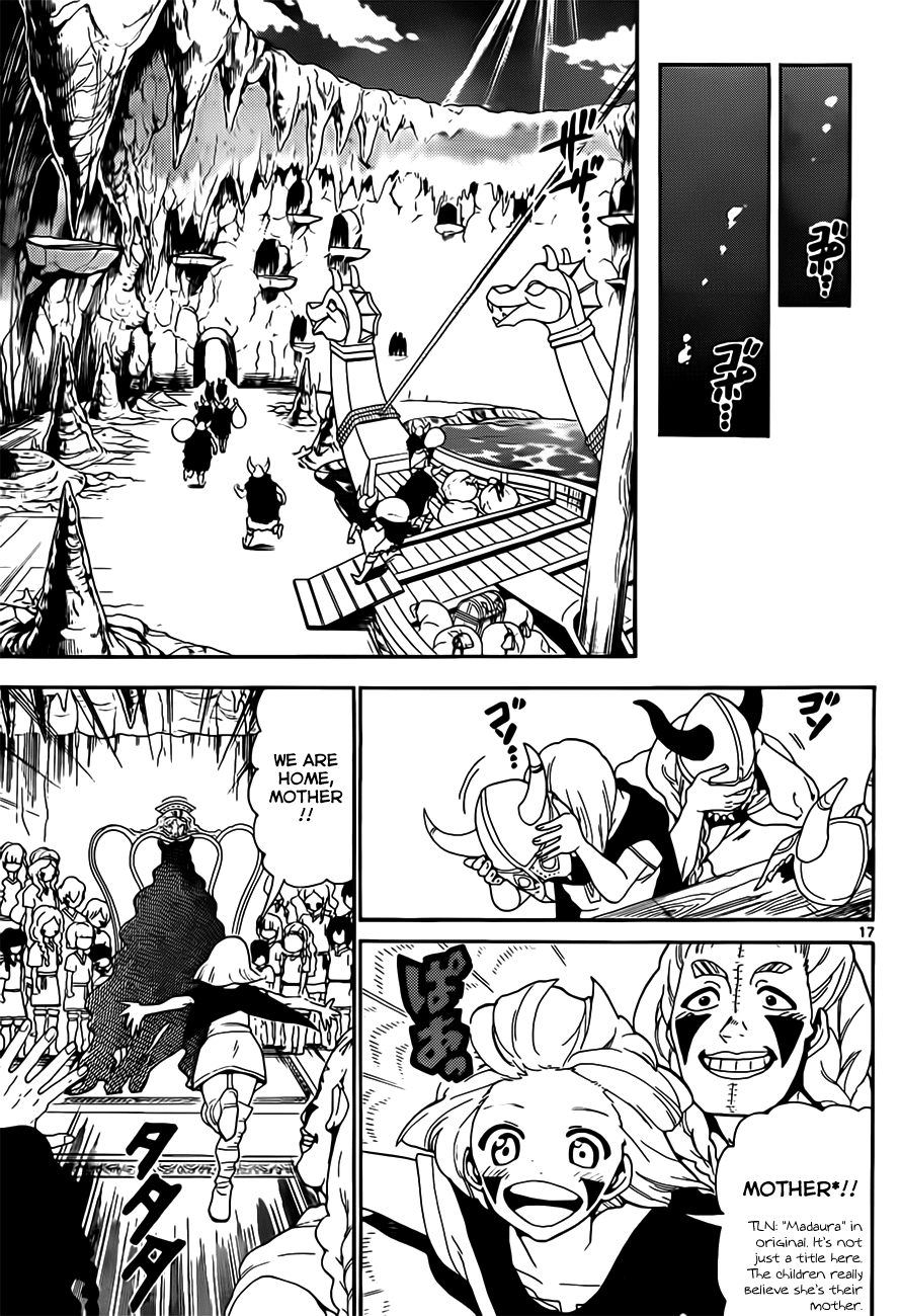 Magi - Labyrinth of Magic Chapter 124 page 19 - Chapter 124: Zagan's Activation