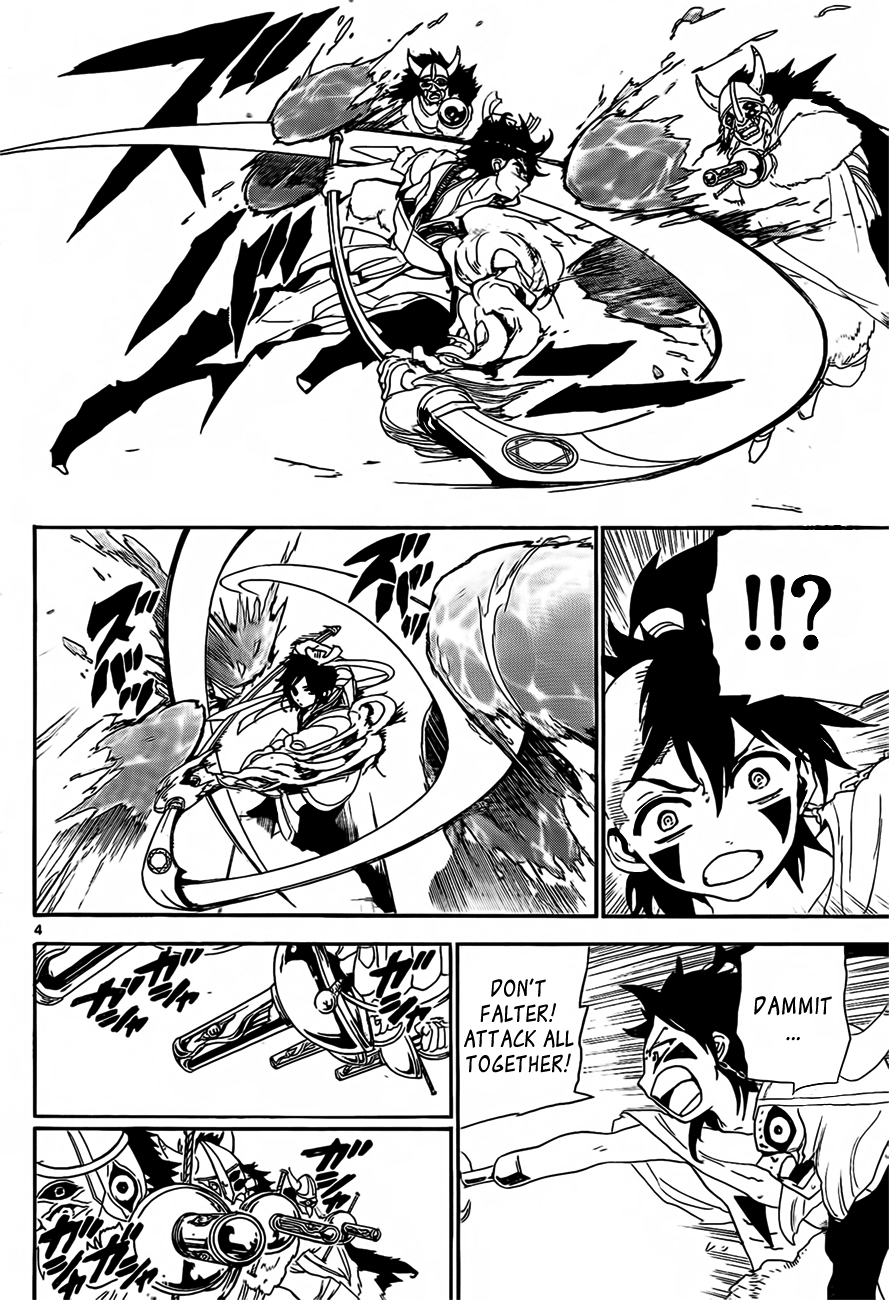 Magi - Labyrinth of Magic Chapter 124 page 6 - Chapter 124: Zagan's Activation