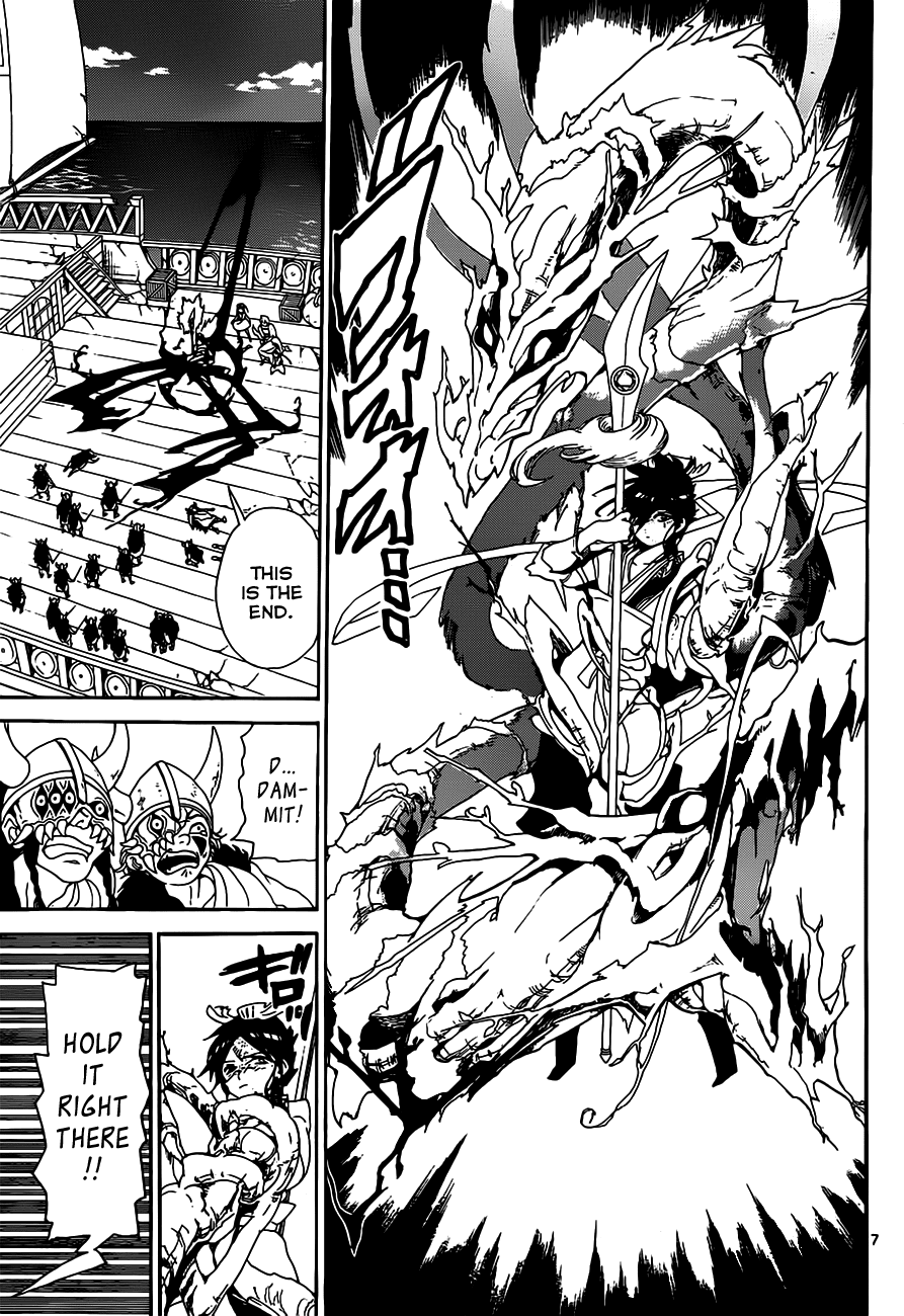 Magi - Labyrinth of Magic Chapter 124 page 9 - Chapter 124: Zagan's Activation