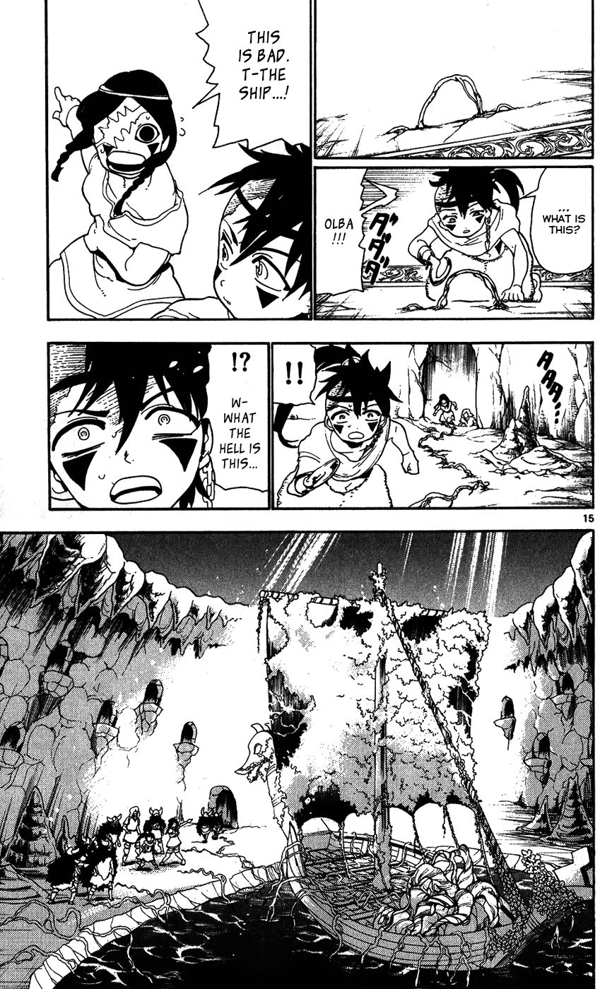 Magi - Labyrinth of Magic Chapter 125 page 17 - Chapter 125: Breaking into