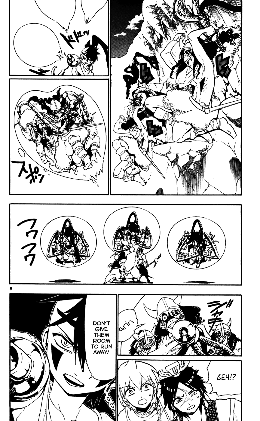 Magi - Labyrinth of Magic Chapter 126 page 10 - Chapter 126: The Pirate's Fortress