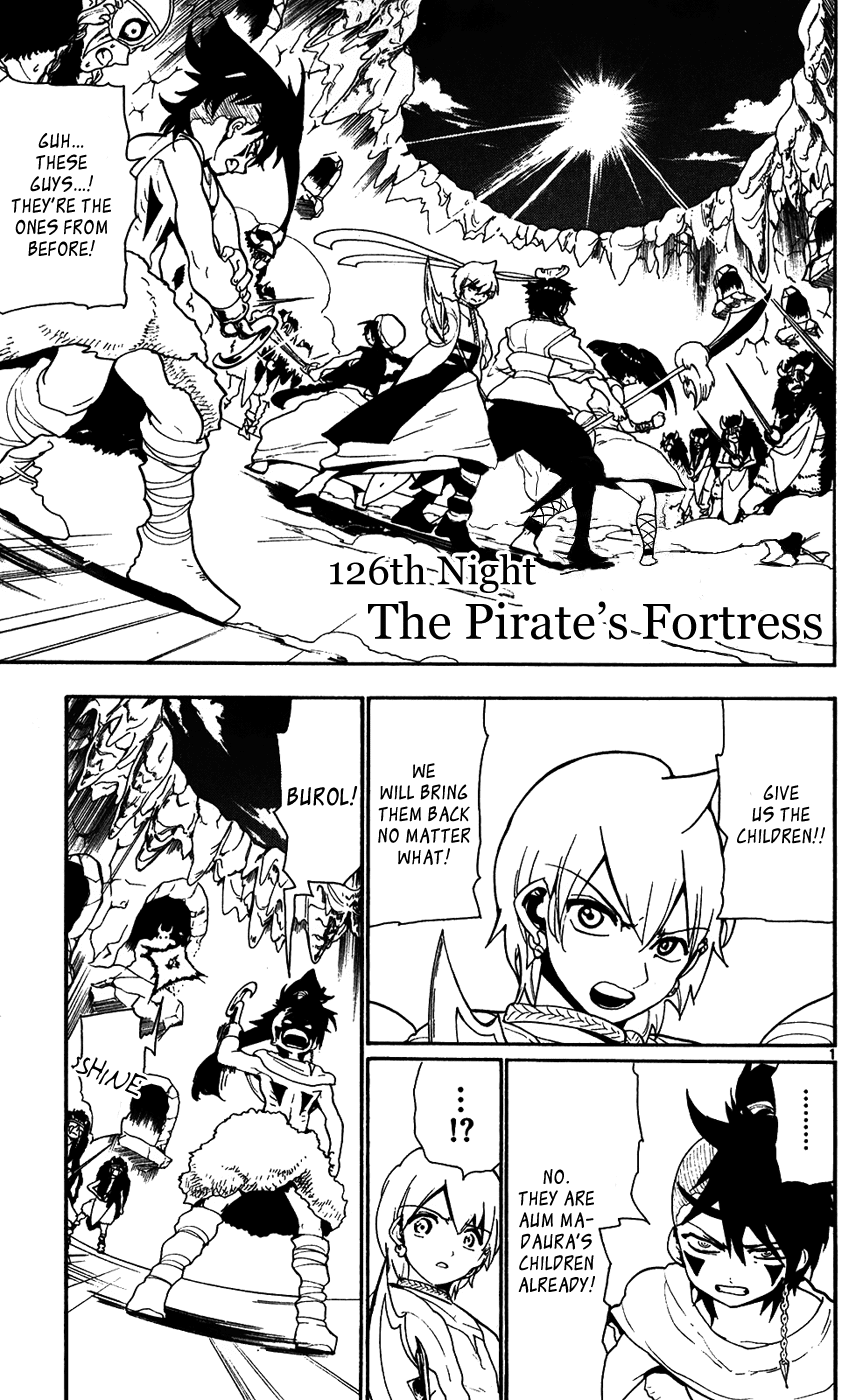 Magi - Labyrinth of Magic Chapter 126 page 3 - Chapter 126: The Pirate's Fortress