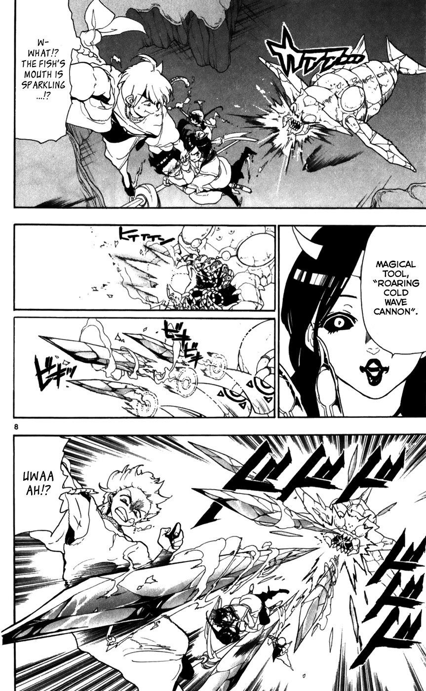 Magi - Labyrinth of Magic Chapter 127 page 10 - Chapter 127: Ice Spear