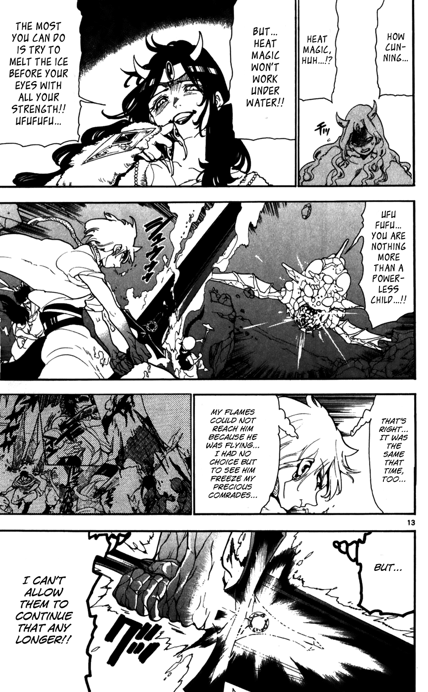 Magi - Labyrinth of Magic Chapter 127 page 15 - Chapter 127: Ice Spear
