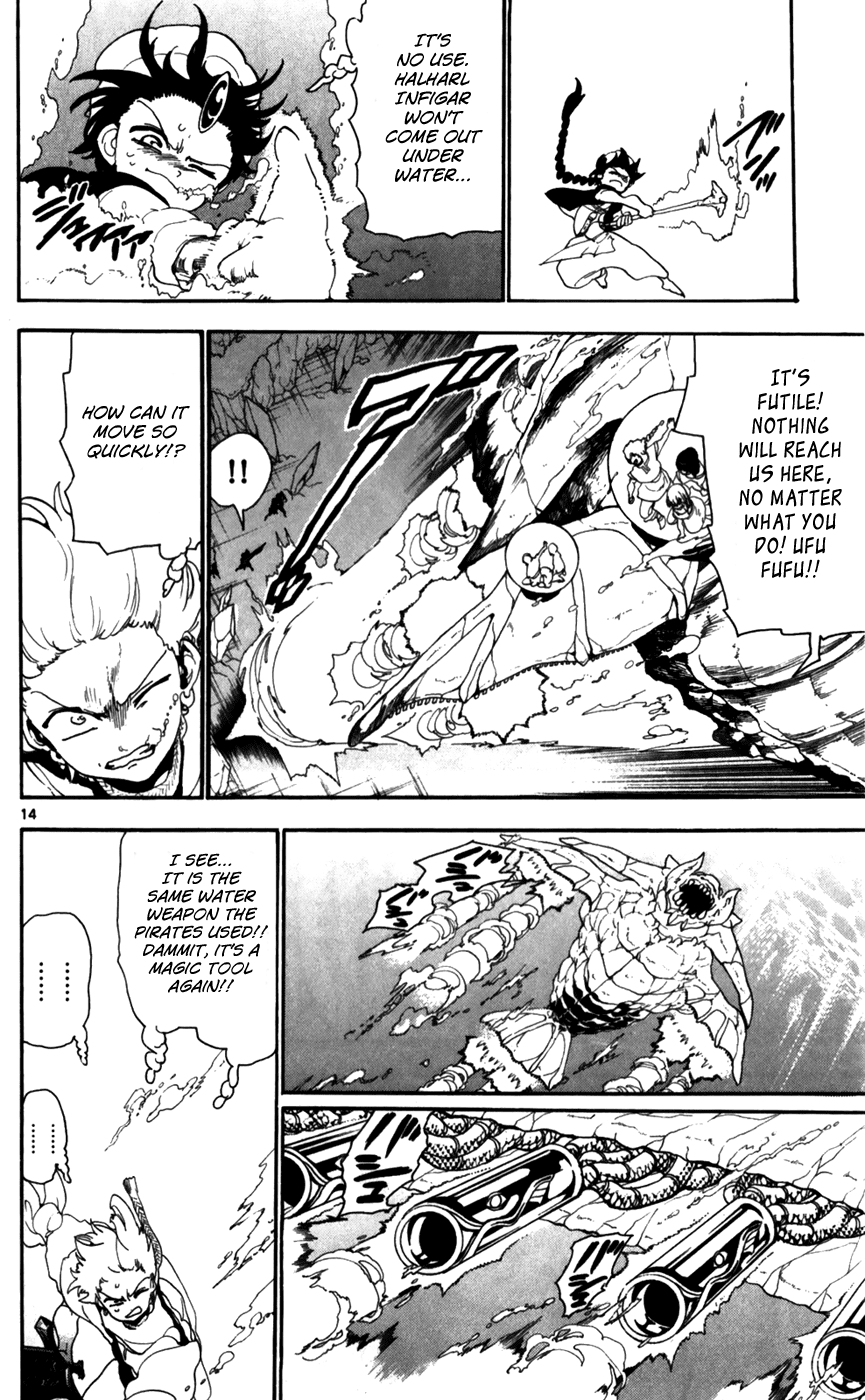 Magi - Labyrinth of Magic Chapter 127 page 16 - Chapter 127: Ice Spear
