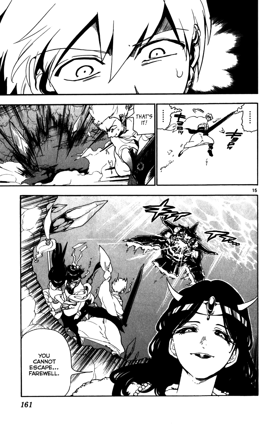 Magi - Labyrinth of Magic Chapter 127 page 17 - Chapter 127: Ice Spear