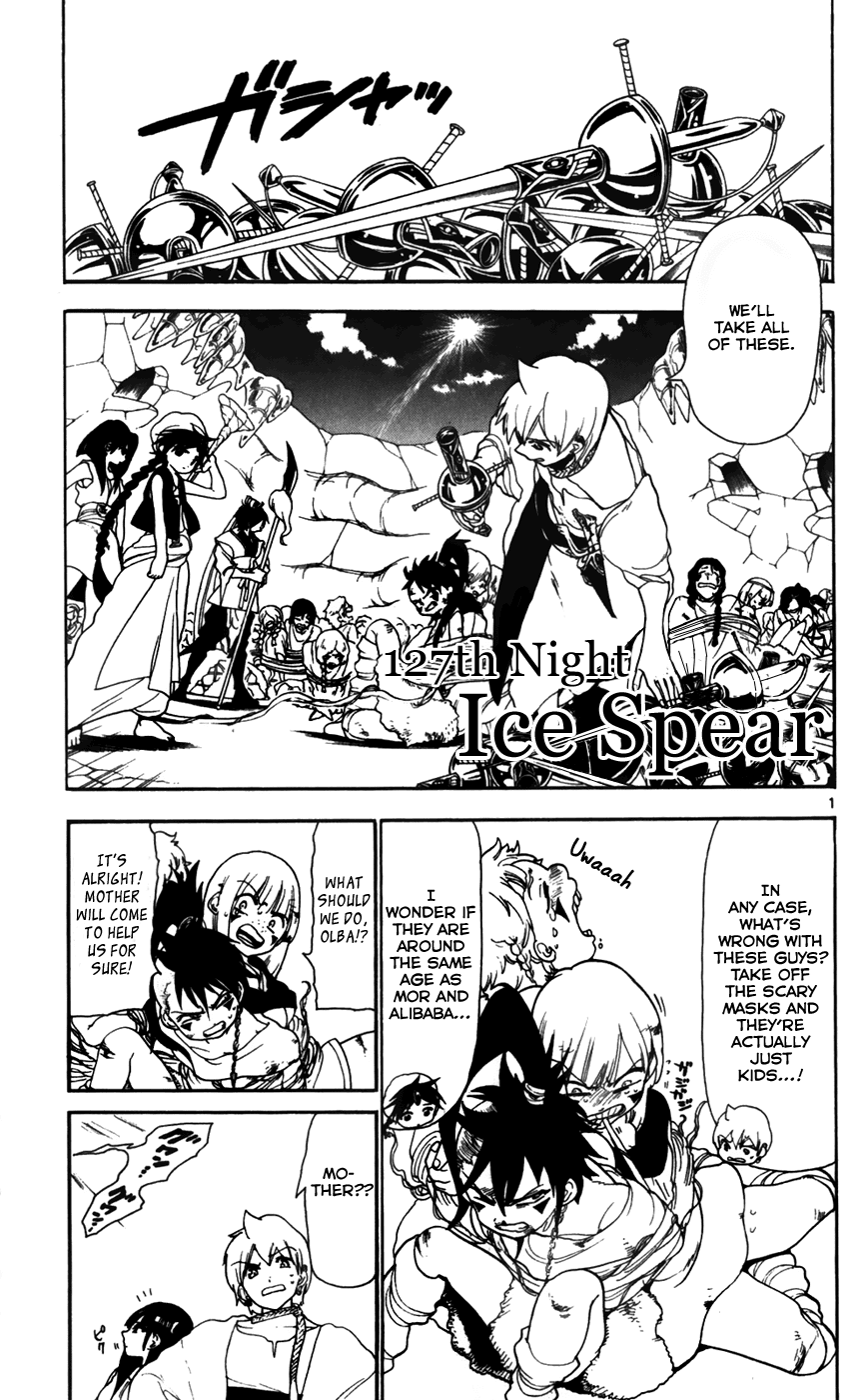 Magi - Labyrinth of Magic Chapter 127 page 3 - Chapter 127: Ice Spear