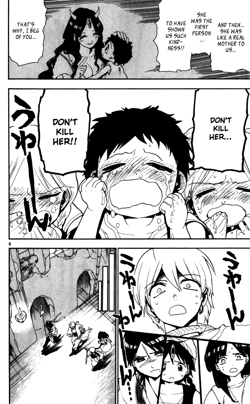Magi - Labyrinth of Magic Chapter 128 page 7 - Chapter 128: Mother