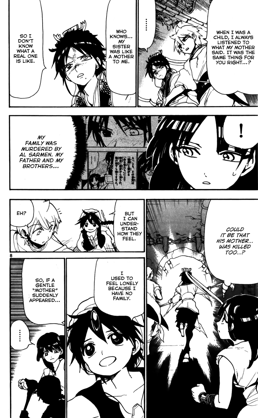 Magi - Labyrinth of Magic Chapter 128 page 9 - Chapter 128: Mother