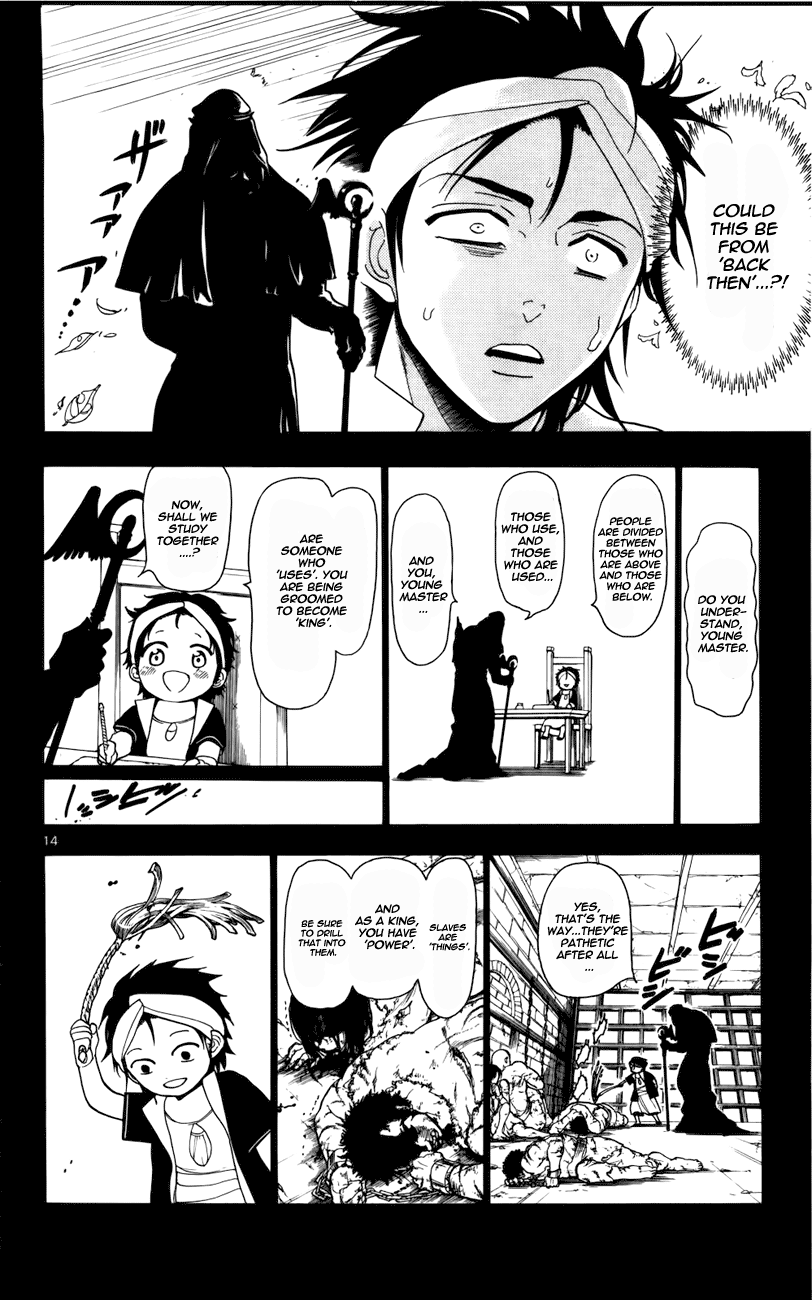 Magi - Labyrinth of Magic Chapter 13 page 15 - Chapter 13: Magician of World Creation