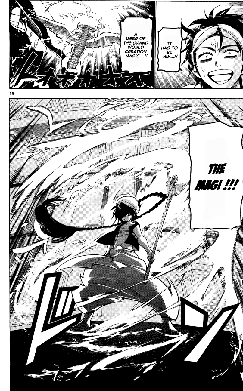 Magi - Labyrinth of Magic Chapter 13 page 19 - Chapter 13: Magician of World Creation