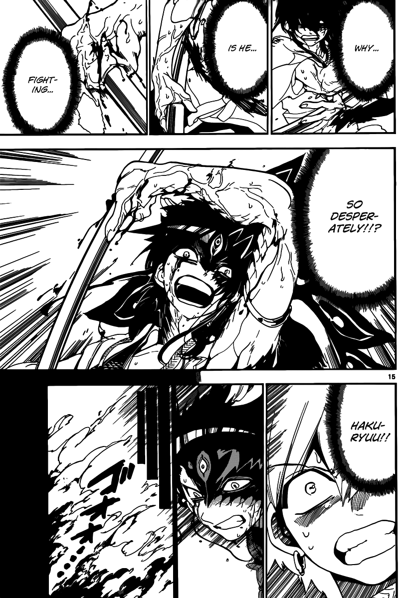Magi - Labyrinth of Magic Chapter 130 page 16 - Chapter 130: Dark Memories