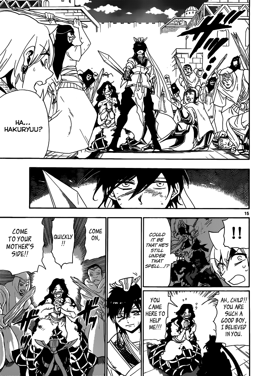 Magi - Labyrinth of Magic Chapter 131 page 16 - Chapter 131: Bitter Enemy