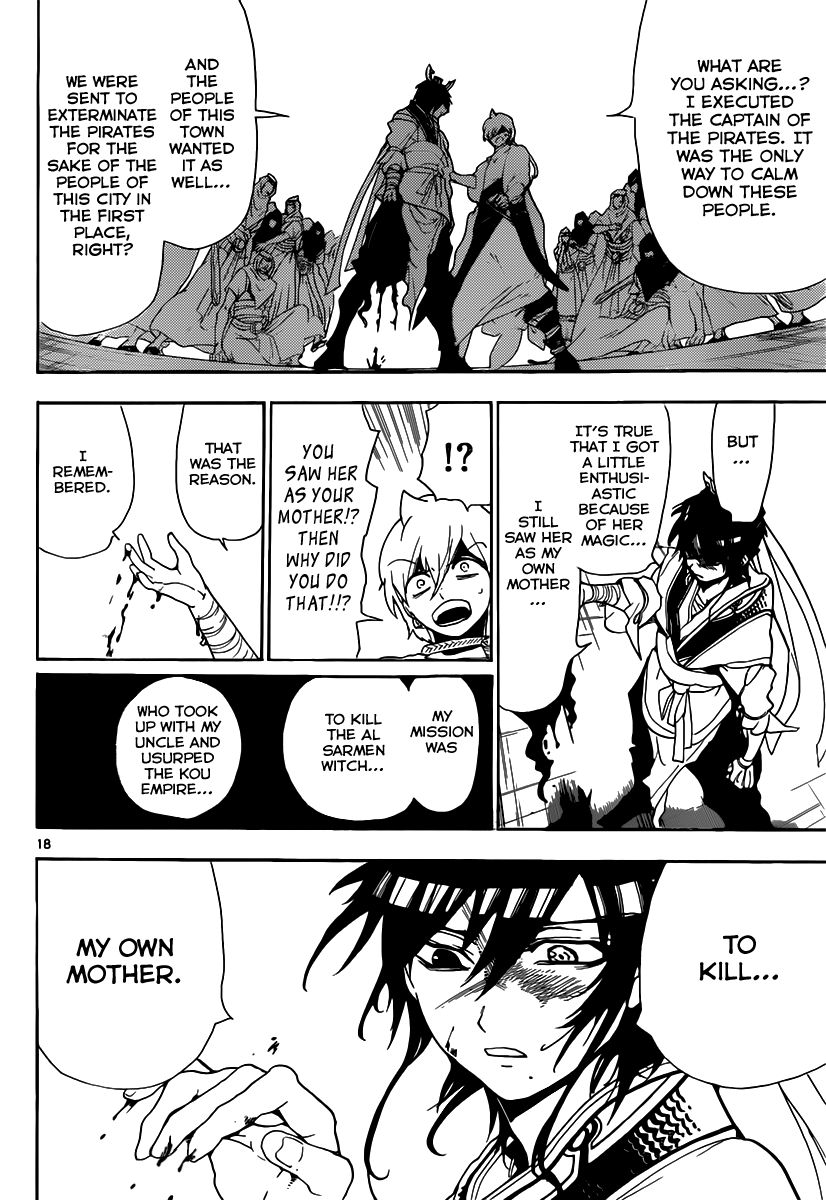 Magi - Labyrinth of Magic Chapter 131 page 19 - Chapter 131: Bitter Enemy