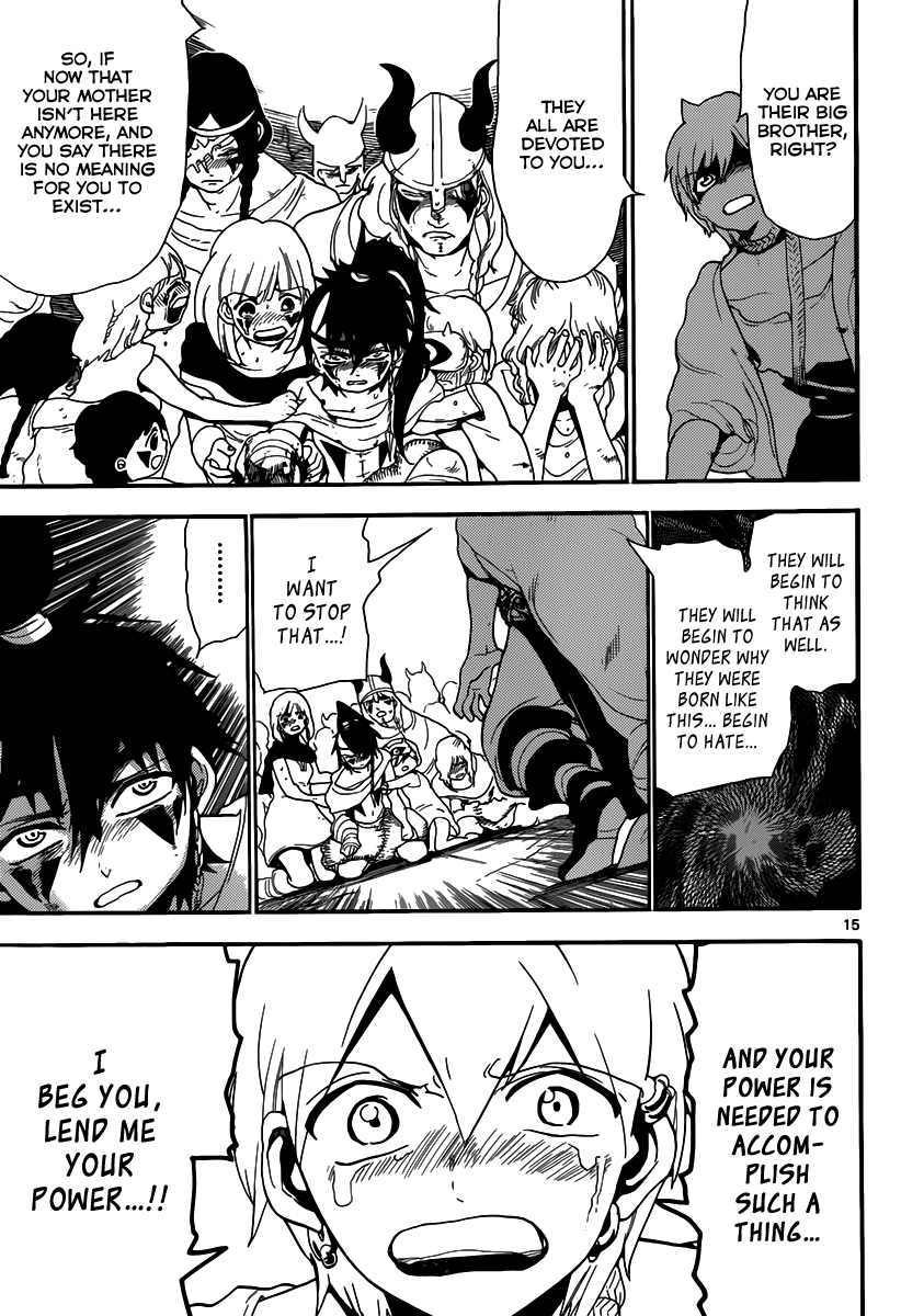 Magi - Labyrinth of Magic Chapter 132 page 16 - Chapter 132: Confession