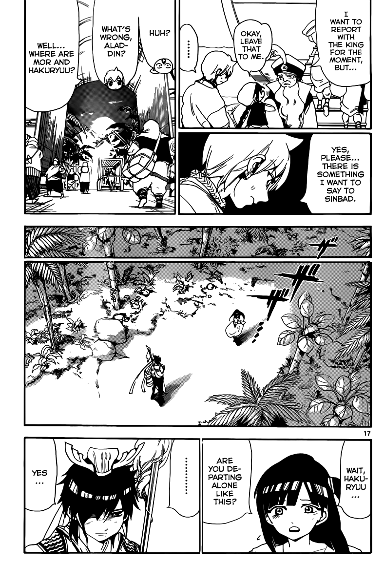 Magi - Labyrinth of Magic Chapter 132 page 18 - Chapter 132: Confession