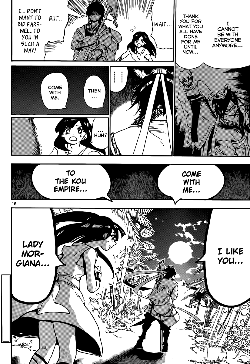 Magi - Labyrinth of Magic Chapter 132 page 19 - Chapter 132: Confession