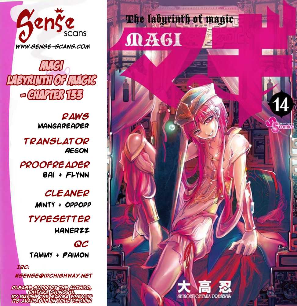 Magi - Labyrinth of Magic Chapter 133 page 1 - Chapter 133: Gentle Person