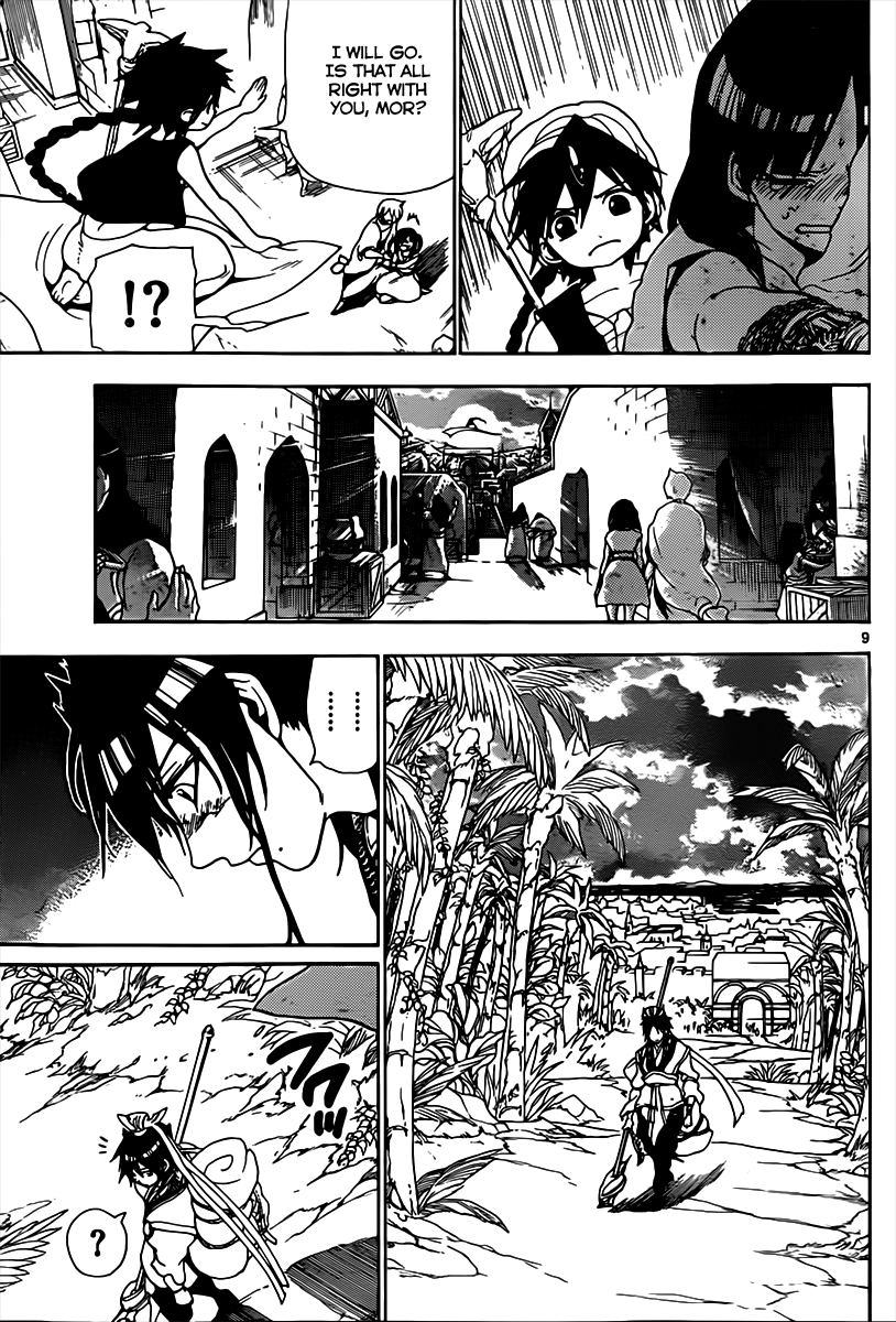 Magi - Labyrinth of Magic Chapter 133 page 10 - Chapter 133: Gentle Person