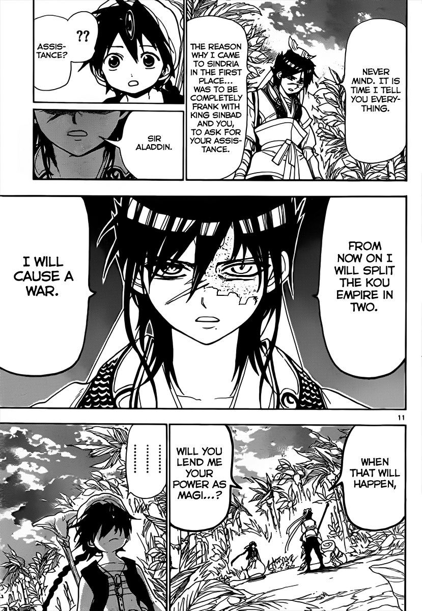 Magi - Labyrinth of Magic Chapter 133 page 12 - Chapter 133: Gentle Person