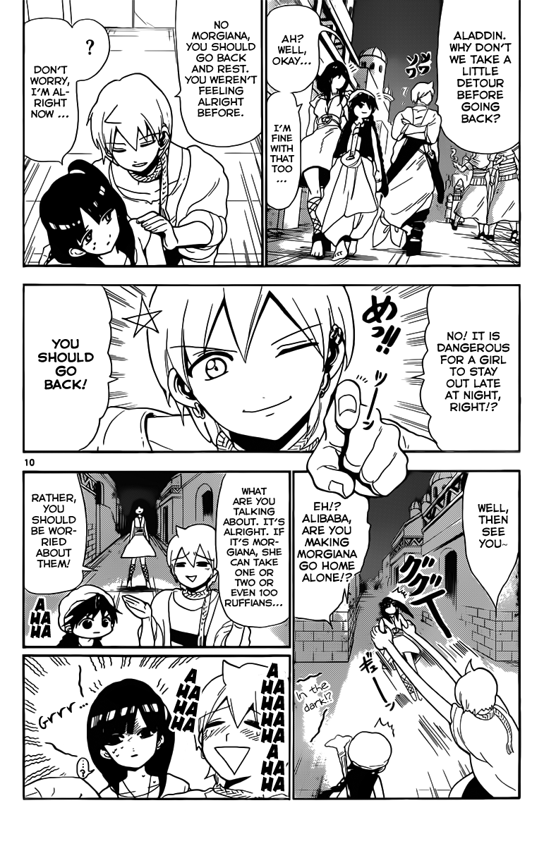 Magi - Labyrinth of Magic Chapter 134 page 11 - Chapter 134: The Night Before Farewells