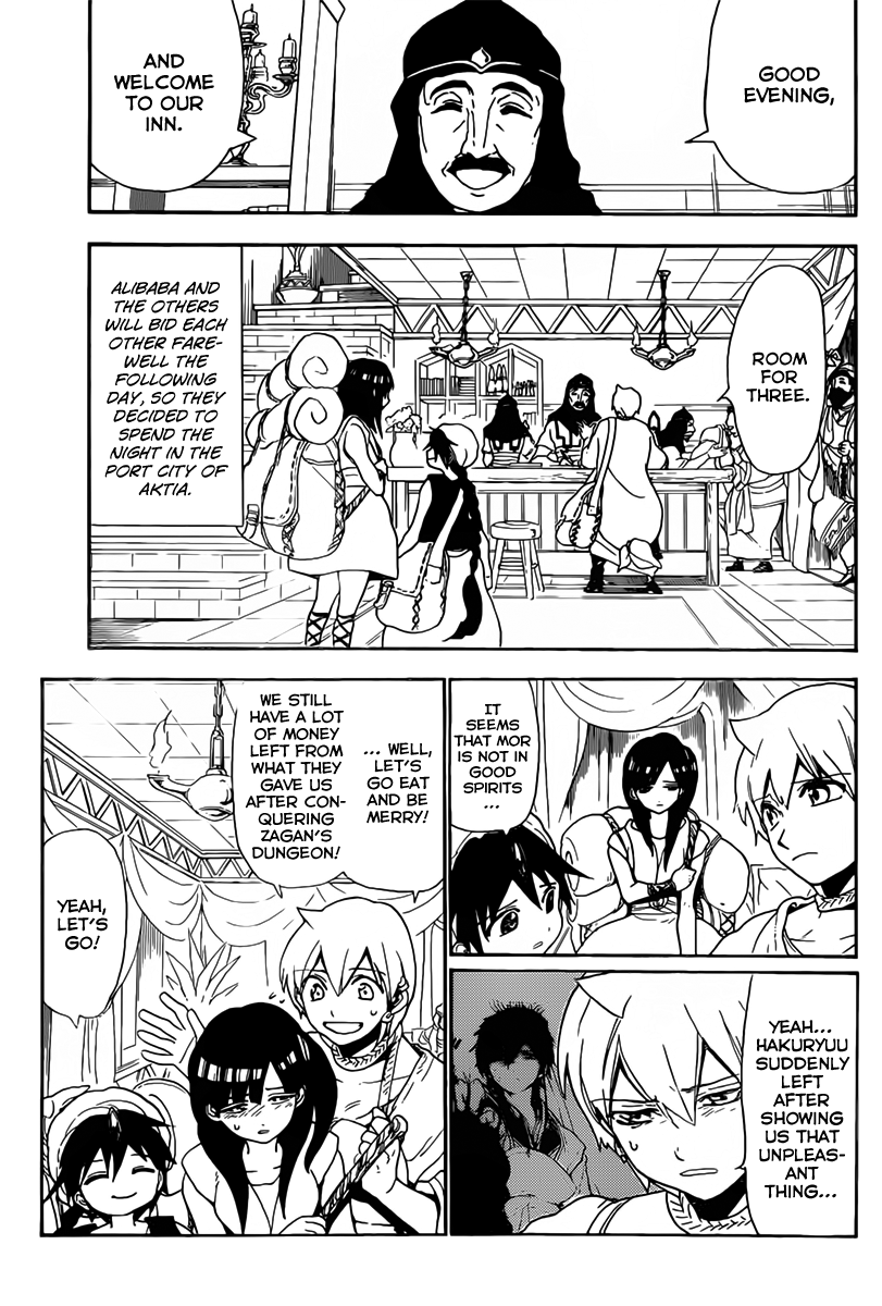 Magi - Labyrinth of Magic Chapter 134 page 2 - Chapter 134: The Night Before Farewells