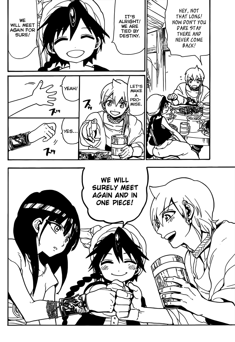 Magi - Labyrinth of Magic Chapter 134 page 7 - Chapter 134: The Night Before Farewells