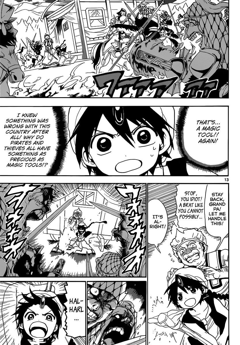 Magi - Labyrinth of Magic Chapter 135 page 14 - Chapter 135: Travelling Alone