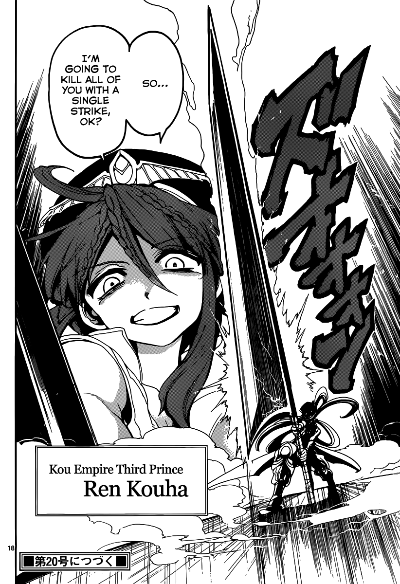 Magi - Labyrinth of Magic Chapter 135 page 19 - Chapter 135: Travelling Alone