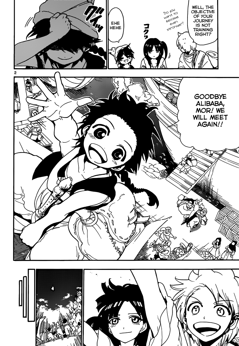 Magi - Labyrinth of Magic Chapter 135 page 3 - Chapter 135: Travelling Alone