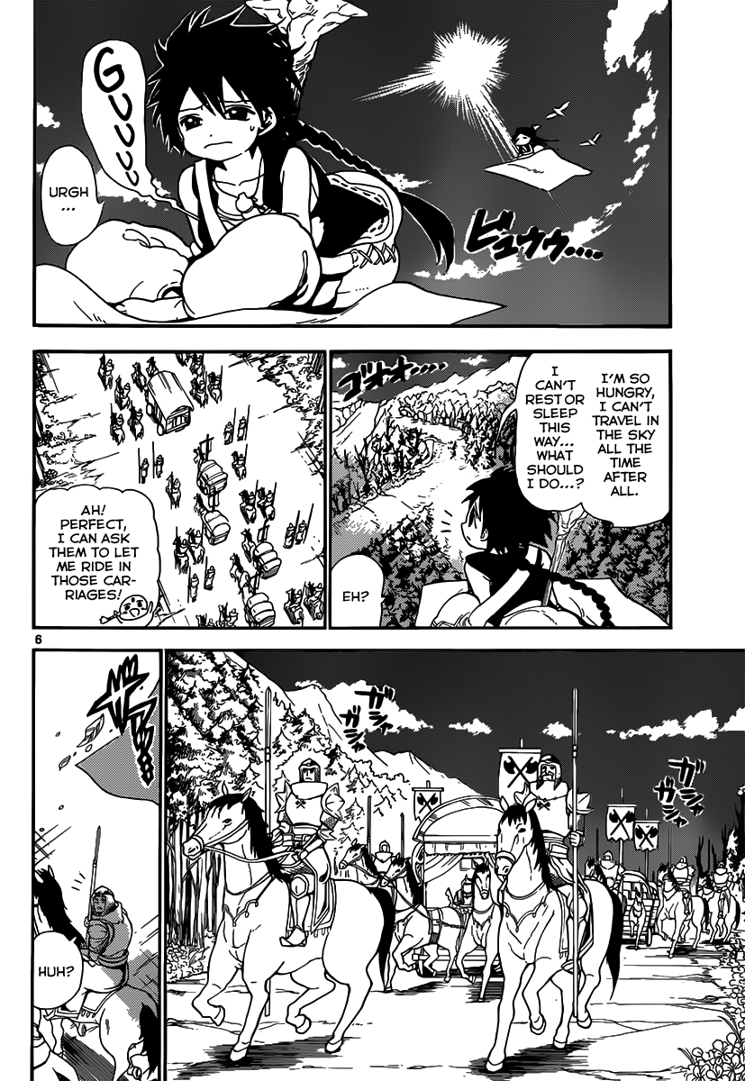 Magi - Labyrinth of Magic Chapter 135 page 7 - Chapter 135: Travelling Alone