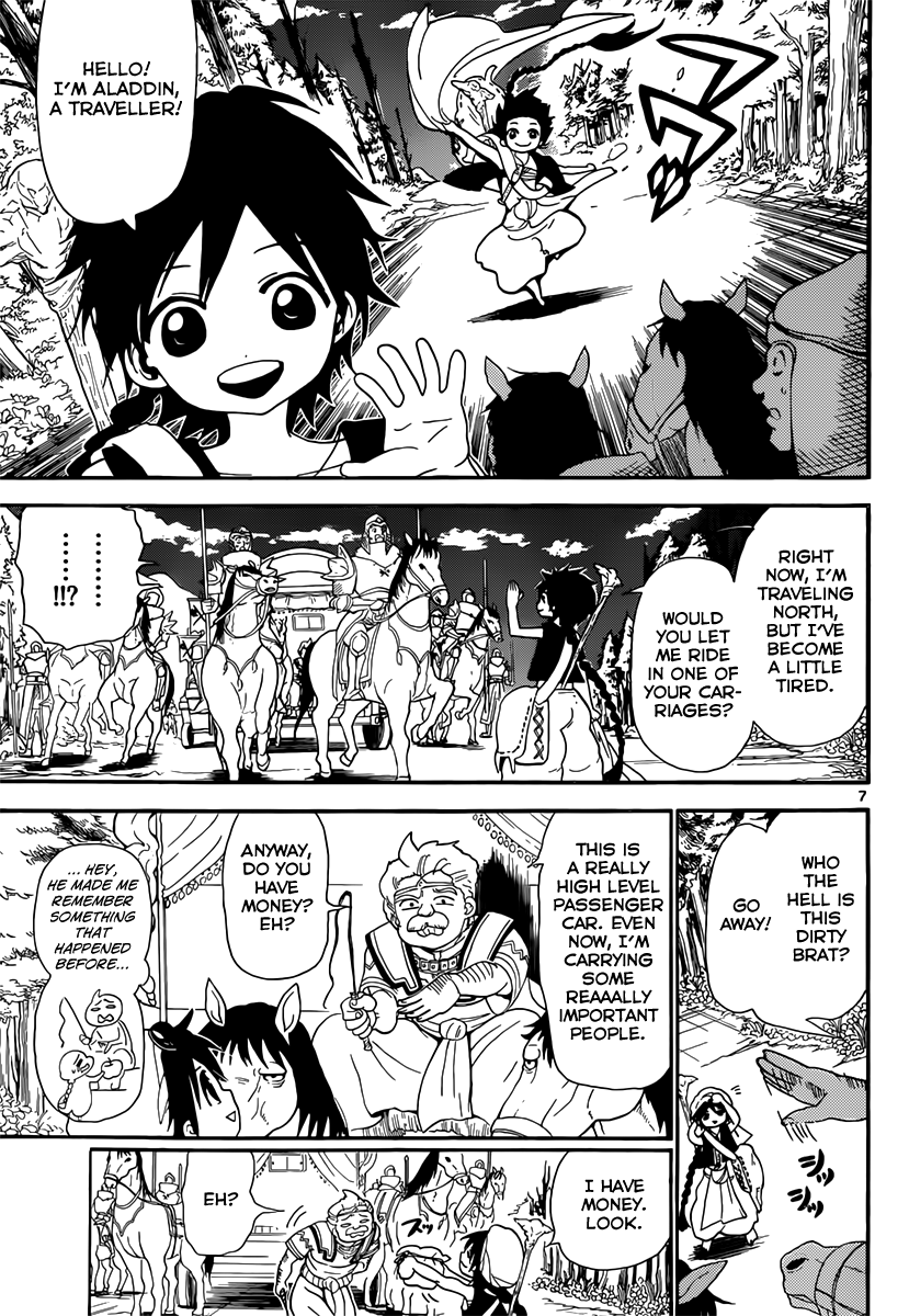 Magi - Labyrinth of Magic Chapter 135 page 8 - Chapter 135: Travelling Alone