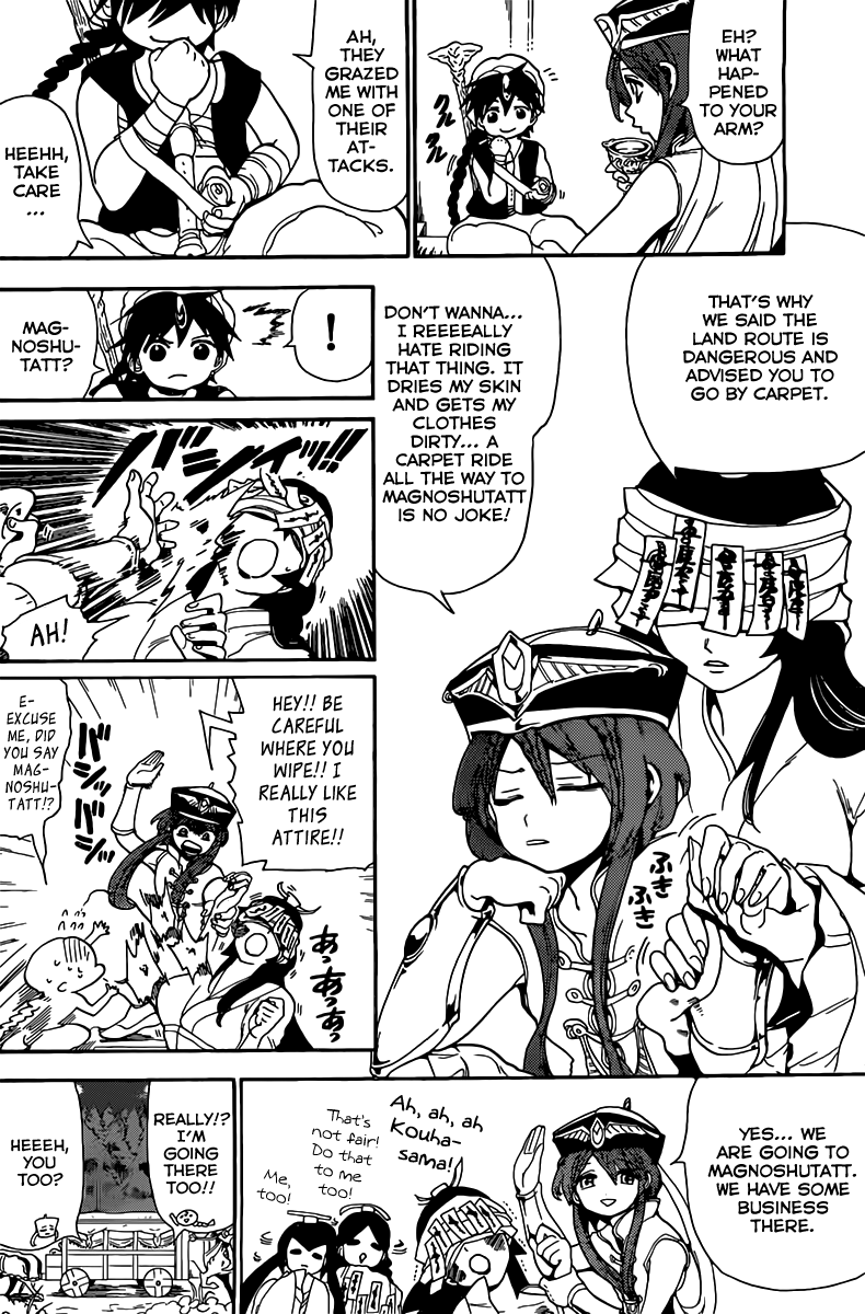 Magi - Labyrinth of Magic Chapter 136 page 9 - Chapter 136: Ren Kouha