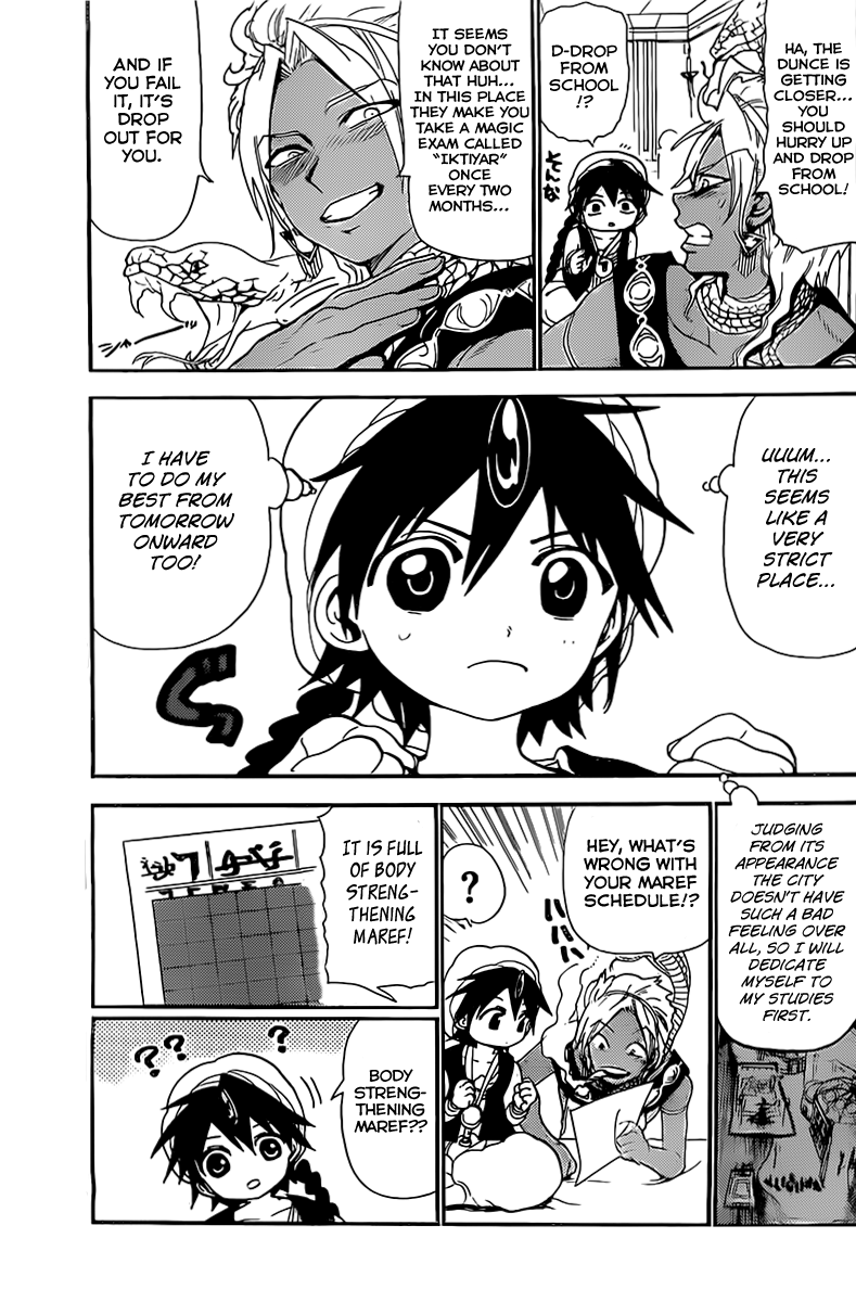 Magi - Labyrinth of Magic Chapter 137 page 10 - Chapter 137: Special Training