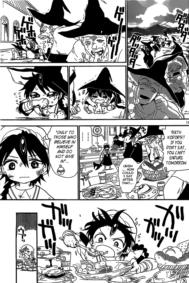 Magi - Labyrinth of Magic Chapter 137 page 18 - Chapter 137: Special Training
