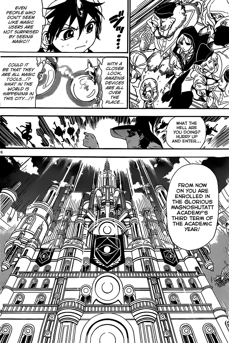 Magi - Labyrinth of Magic Chapter 137 page 7 - Chapter 137: Special Training